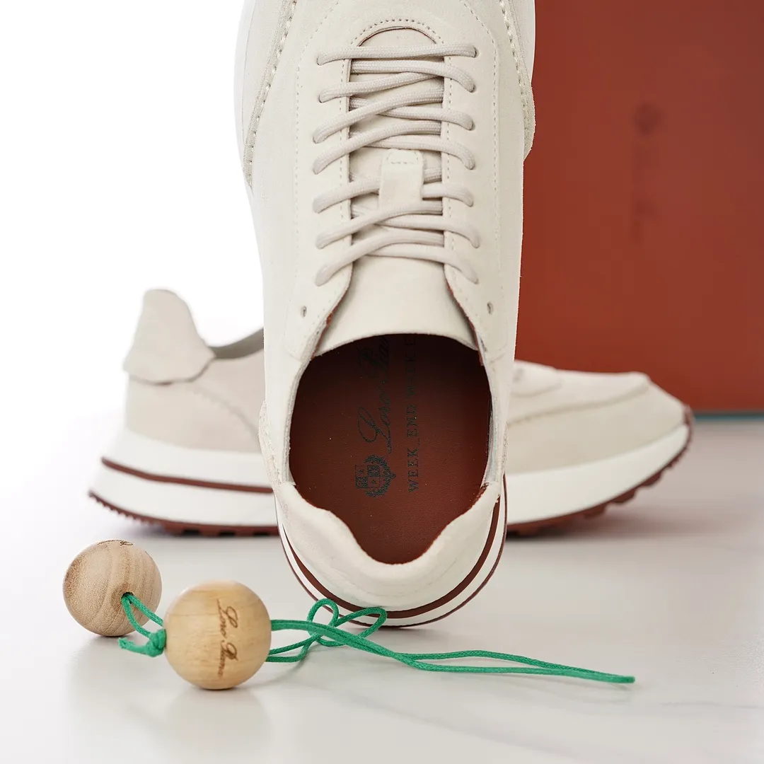 Factory price: 480💰 loro men's shoes💰iana/L men's shoes💰 Size: 38-45, customized 45 non-returnable Materials: The upper is made of elastic cloth for routing. Anti-fleece fabric is wrapped on the front and back to ensure stability. The back is equipped with a cushion to improve wearing comfort. Breathable mesh shoes. Elastic cloth inner𥚃 latex mesh insole. Sole I Men's Shoes💰Foam Combination T Men's Shoes💰U Outsole